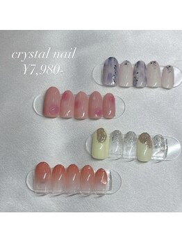 クリスタルネイル ゆめタウン博多店(CRYSTAL NAIL)/定額キャンペーン　¥7980