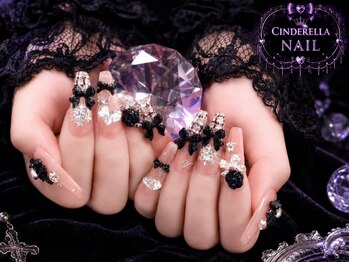 シンデレラネイル(CINDERELLA NAIL)/【チップ長さだしネイル】