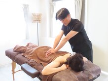 月凪(ツキナギ)の雰囲気（ドライでもジワーっと圧をかけて、揺らして、緩めていきます。）