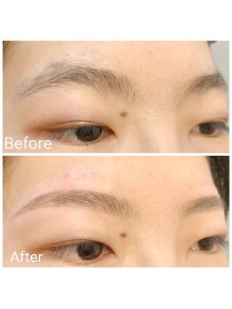 ビビデバビデ(Vivide Vavide)/【眉】自眉を活かしたアーチ眉