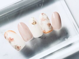 ふんわりニュアンスネイル