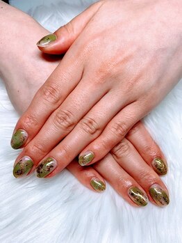 アムルーズ(Amoureuse)/ニュアンスクリアネイル♪