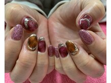 ゲンネイル(gen Nail)/秋に向けシックな大人デザイン☆