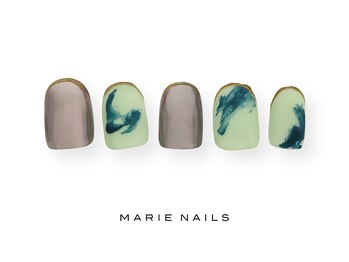 マリー ネイルズ いわきラトブ店(MARIE NAILS)/定額7,700円税込　ブロンズ1222b