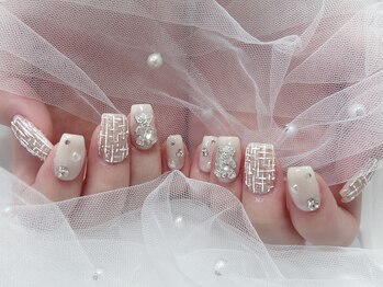 ボニータ(BONITA)/ガーリーツイードネイル