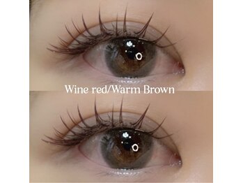 ライル(RILE)/Wine red.Warm brown