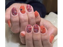 ティアリス(NAIL SALON TIARIS)/ツイードネイル　冬ネイル