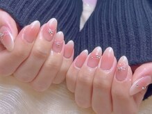 シーアンドビーネイル(C&B Nail)/【渋谷】ふんわりチークネイル