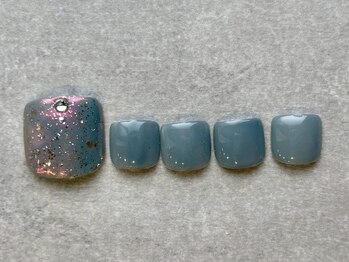 ヒアリ(HERE'Re)/フットネイル【親指アート】