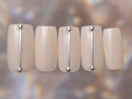 シンプルシルバーライン¥7980