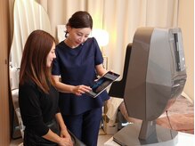 ナースセレクトサロン(Nurse select salon)/自信があるから肌診断機使用