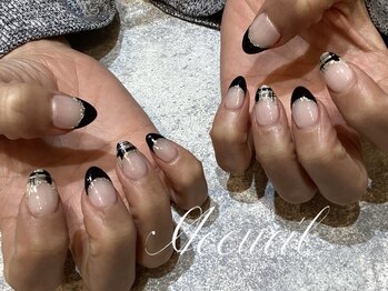 アクイユ 銀座店(ACCUEIL)/ブラックフレンチ×ツイード