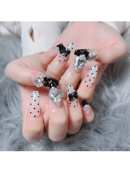 u.Neek【ユニーク】長さだし/スカルプ/定額/持ち込み/海外風/ベイビーブーマー/【スカルプ】オーダーデザイン