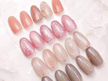 ジーナネイル 北千住(Zina nail)の写真/《全メニュー初回オフ無料！》何度も見たくなる可愛い指先に！定額コース多数ご用意♪やり放題もOK☆