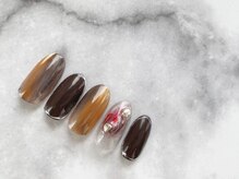 スリー(THREE)/Nov,2020/nail design