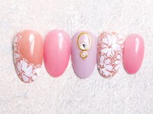 ジュノネイル(juno nail)/コットンレース