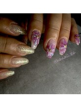 エムネイル(Ｍ)/haruka nail × ぷっくりネイル