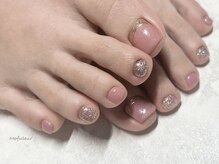 モフルール(Mofuleur)/ピンク×イエローゴールドミラー