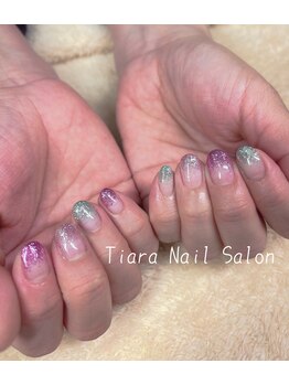 ティアラ(Tiara)/ラメグラデーション