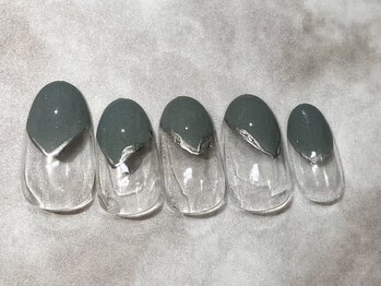 エリンカネイル バイ レシッド 武蔵小杉(erincanail by rcid)/デザインA/クリアニュアンス