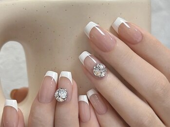 センスネイル 北千住店(Sense Nail)/白フレンチネイル