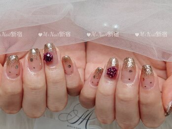 エムプラスネイル 新宿(M+Nail)/ワンホンネイル