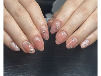 アモールビューティー 新宿店(Amor Beauty)/定額トレッドニュアンスネイル