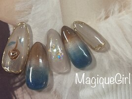 【サンセットネイル】