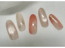 シンプルニュアンスネイル
