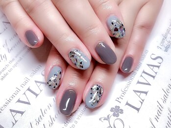 プロフェッショナル ネイルサロン ラヴィアス(LAVIAS)/【定額メニュー】シンプルアート
