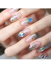 エムネイル(Ｍ)/_ラメグラデーション_