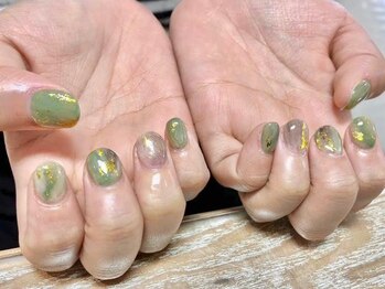 エリンカネイル バイ レシッド 武蔵小杉(erincanail by rcid)/ニュアンスネイル