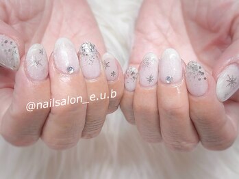 イーユービー(E.U.B)/雪の結晶ネイル【ひばりヶ丘】