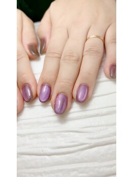 シオン(SION)/うる艶マグネットネイル♪