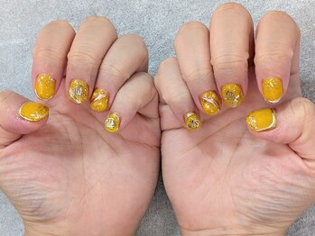 リ イノ ネイル ダツモウ(Re:ino)/夏イエロー♪