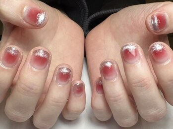 赤チーク×マグネット