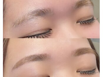 リブ(Lib)/【アイブロウ】ビフォーアフター