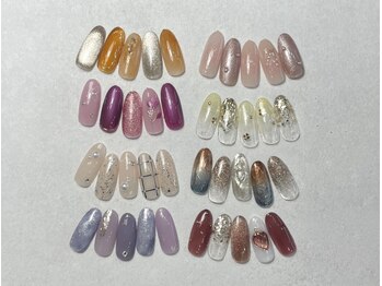 アクア AQUAの写真/新規オフ無料★アート込月替り定額ニュアンスデザイン5830円★大人シンプル定額5500円★店建物前にP完備！