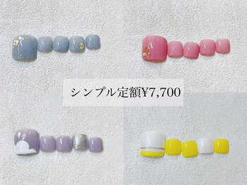 フチュール(futur)/Foot シンプル定額 &nbsp;¥7,700