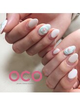 オコネイル ネイルサロンアンドスクール(OCO nail)/3D flower
