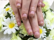 プルミエ ネイル(Premier Nail)/ヌーディなバルーンフレンチ