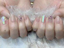 ネイル スパ ココプラス(Nail spa Cocoplus)/うるうるミックスのお花ブーケ