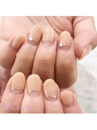 ストレートフレンチネイル☆