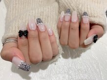 ネイルキュート アンド クールラッシュ 亀有店(nailcute & CoolLash)/ツイードネイル