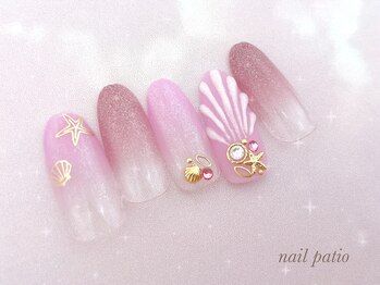 ネイルパティオ 浦和店(nail patio)/マーメイド 9,980yenコース