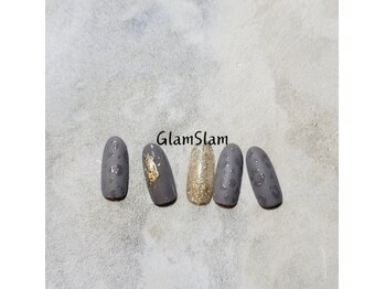 グラムスラム(GLAMSLAM)/ヒョウ柄ネイル