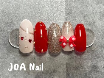 ジョアネイル(JOA Nail)/定額B★クリスマス★リボン