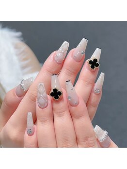 クイーンズビューティーサロン 新宿本店(Queen's beauty salon)/チップ長さだしやり放題