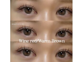 ライル(RILE)/Wine red.Warm brown