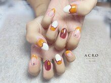 アクロネイル アンド アイ(ACRO NAIL&EYE)/秋デザインプレミアムコース